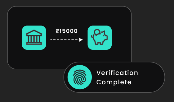 Dashboard interface showing greenhouse environmental data: temperature at 24°C, humidity at 65%, light intensity at 5000 lux, and airflow at 3 meters per second, displayed with icons on a dark grid background."